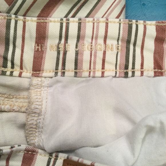 American Eagle striped Hi-Rise Jegging 2 - Picture 7 of 9